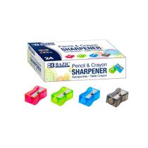 Apontador de lápis BAZIC Square 24/Box Apontador de lápis BAZIC Square 24/Box
