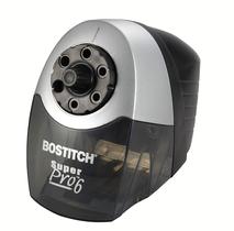 Apontador de lápis Bostitch SuperPro6 Commercial com 6 furos cinza Apontador de lápis Bostitch SuperPro6 Commercial com 6 furos cinza