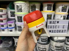 Apontador de Legumes Tupperware Tagliatelle Vermelho e Branco