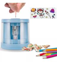 Apontador De Mesa Elétrico Pilha Automático Escolar Criança Apontador De Mesa Elétrico Pilha Automático Escolar Criança