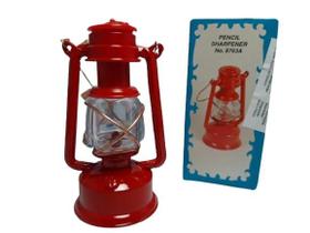 Apontador de Metal Colecionável Modelo Lampião Antigo 8763AA