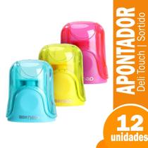 Apontador deli touch com deposito sortido 12x1