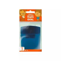 Apontador Duplo Oval com Depósito LeoeLeo