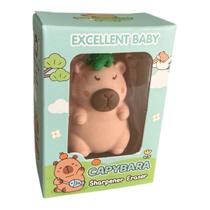 Apontador e Borracha Escolar 2 Em 1 Capivara Fofo