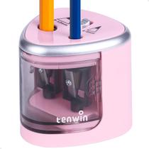 Apontador Elétrico Duplo Lorben a Pilha Lápis 6-8mm e 9-12mm Portátil GT6332