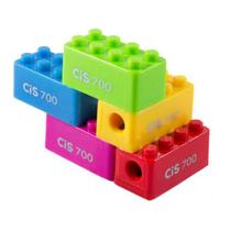 Apontador Escolar com depósito Encaixe Cis Lego