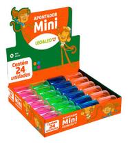 Apontador Escolar Com Depósito Mini Leo E Leo - 24 Unidades