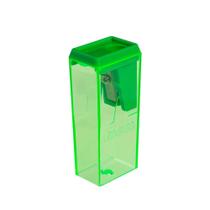 Apontador escolar cor verde Apontador escolar cor verde