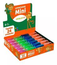 Apontador Escolar De Lapis Retangular Atacado Cx C/ 24 Unid