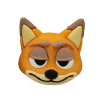 Apontador Escolar Emborrachado 3D Zootopia Lápis Portátil Apontador Escolar Emborrachado 3D Zootopia Lápis Portátil