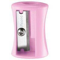 Apontador Escolar Vivo Pastel Simples 1 Furo Cores - MAPED