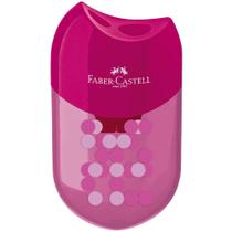 Apontador Faber Castell two tone com depósito cores Apontador Faber Castell two tone com depósito cores