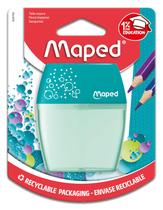 Apontador Helix Maped Shaker com 2 Furos e Depósito Grande Apontador Helix Maped Shaker com 2 Furos e Depósito Grande