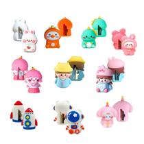 Apontador Lápis Escolar Papelaria Fofa Manual Menina Easy Volta as Aulas Kawai Menina Menino Princesa Astronauta Dino Carros Apontador Lápis Escolar Papelaria Fofa Manual Menina Easy Volta as Aulas Kawai Menina Menino Princesa Astronauta Dino Carros