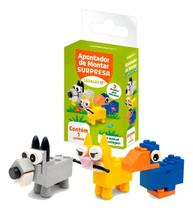Apontador Leo&Leo de Montar Animais com Depósito Sortido 1 Furo