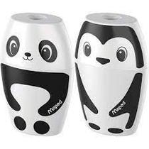 Apontador Maped shaker panda e pinguim Apontador Maped shaker panda e pinguim