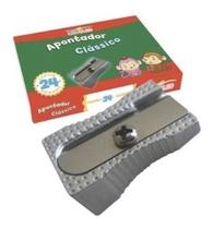 Apontador metalico simples leo&leov - caixa 24 unidades - Leo e Leo