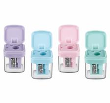 Apontador Mini Box Com Tampa Flip Faber Castell