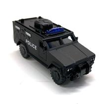 Apontador Miniatura em Metal Hummer Polícia Preto - Die-Cast Colecionável 674A