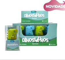 Apontador Plástico Dinossauro - Onda Pro - 16 Unidades