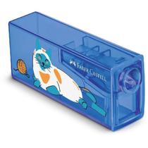 Apontador retangular com depósito Pets Faber-Castell