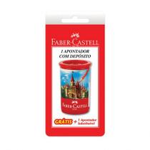 Apontador tubo com coletor SM123PLZF com 1 unidade - Faber-Castell Apontador tubo com coletor SM123PLZF com 1 unidade - Faber-Castell