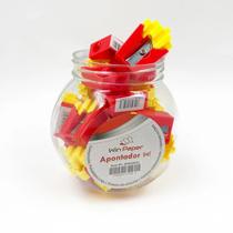 Apontador win paper formato batata frita - 1 unidade Apontador win paper formato batata frita - 1 unidade