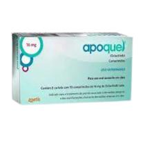Apoquel 16 mg c/ 20 comprimidos para cachorro atopico/ dermatite arlegica/ anti coceira