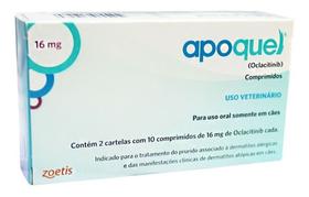 Apoquel 16 Mg Zoetis Dermatológico para Cães