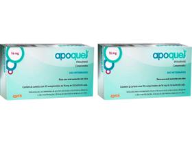 Apoquel 16mg 20 Comprimidos - Zoetis - 2 Unidades