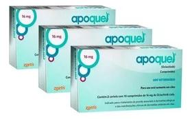Apoquel 16mg Cães - Zoetis - Combo 3 Unidades
