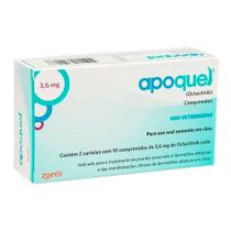Apoquel 3,6mg para Cães com 20 Comprimidos Apoquel 3,6mg para Cães com 20 Comprimidos