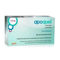 Apoquel 5,4 Mg Zoetis Dermatológico para Cães