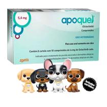 Apoquel 5,4mg Cães - Zoetis Com Surpresa