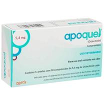 Apoquel 5,4mg caixa com 20 comprimidos Apoquel 5,4mg caixa com 20 comprimidos