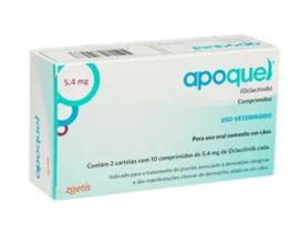 Apoquel 5,4mg Dermatológico Zoetis 20cpr