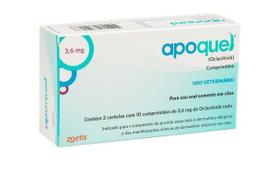 Apoquel Dermatológico 3,6 mg 20 Comprimidos - Zoetis
