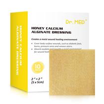 Apósito de Algínato de Calcio con Miel Dr. Med 5x5 cm 10 unidades Apósito de Algínato de Calcio con Miel Dr. Med 5x5 cm 10 unidades