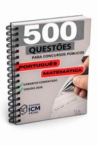 Apostila 500 Questões De Português E Matemática Concursos Públicos Atualizada Apostila 500 Questões De Português E Matemática Concursos Públicos Atualizada
