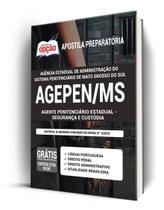 Apostila AGEPEN-MS- Agente Penitenciário Estadual - Segurança e Custódia