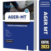 Apostila AGER MT - Téc. Administrativo - Editora Solução