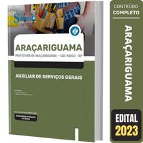 Apostila Araçariguama Sp - Auxiliar De Serviços Gerais