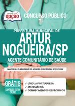 Apostila Artur Nogueira Sp - Agente Comunitário De Saúde