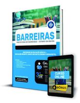 Apostila Barreiras BA 2022 - Professor de Educação Básica I