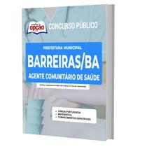 Apostila Barreiras Ba - Agente Comunitário De Saúde