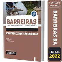 Apostila Barreiras Ba - Agente De Combate Endemias