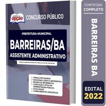 Apostila Barreiras Ba - Assistente Administrativo