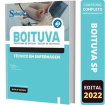 Apostila Boituva Sp - Técnico Em Enfermagem - Editora Solucao