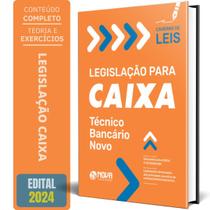 Apostila Caixa 2024 Caderno Leis Legislação Caixa Técnico