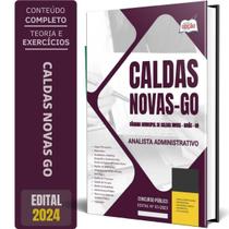 Apostila Câmara Caldas Novas Go 2024 Analista Administrativo